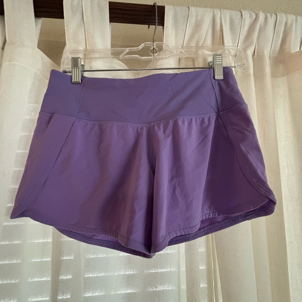 Lululemon Athletica Lavender Athletic Shorts